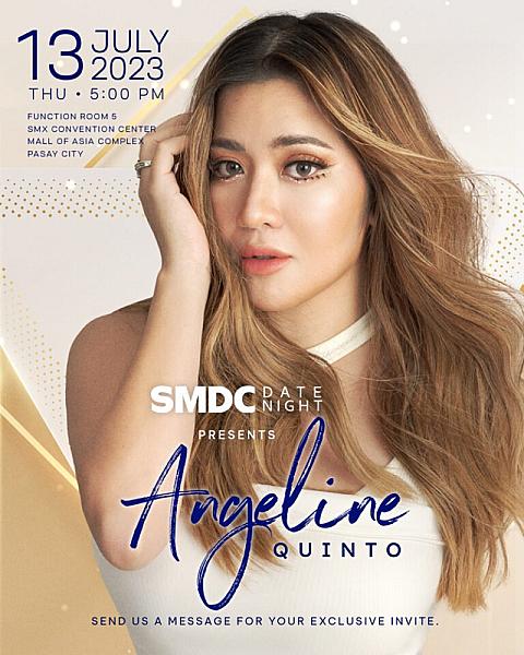SMDC Date Night Presents Angeline Quinto
