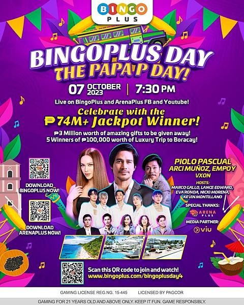 BingoPlus Day: The Papa P Day