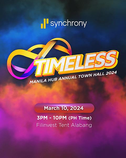 Synchrony Timeless: Manila Hub Annual Town Hall 2024