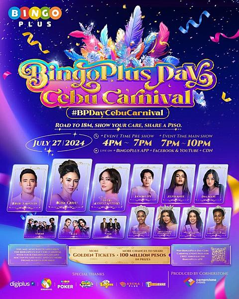 BingoPlus Day Cebu Carnival