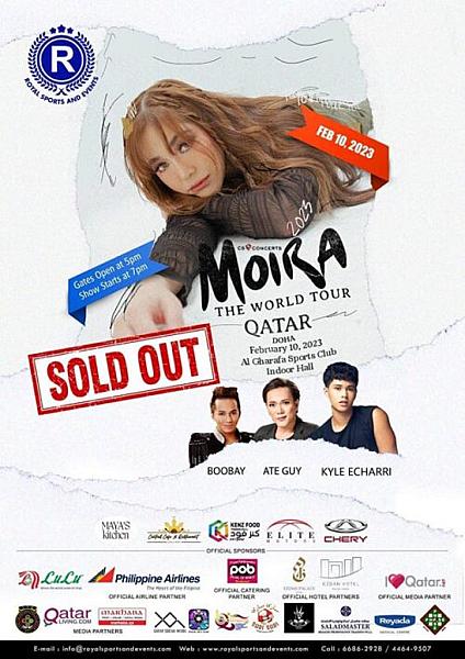 Moira Live in Qatar