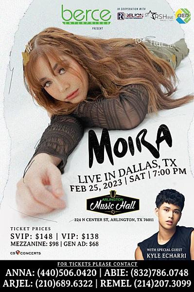 Moira Live in Dallas