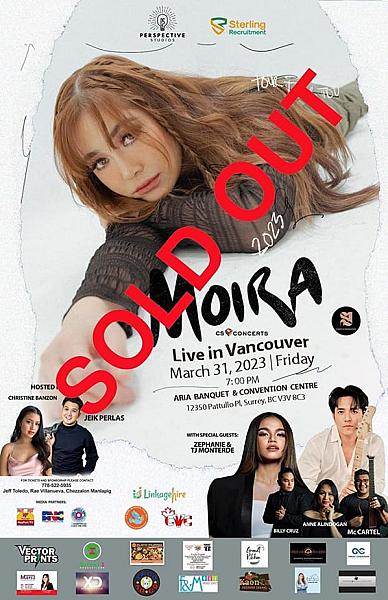 Moira Live in Vancouver