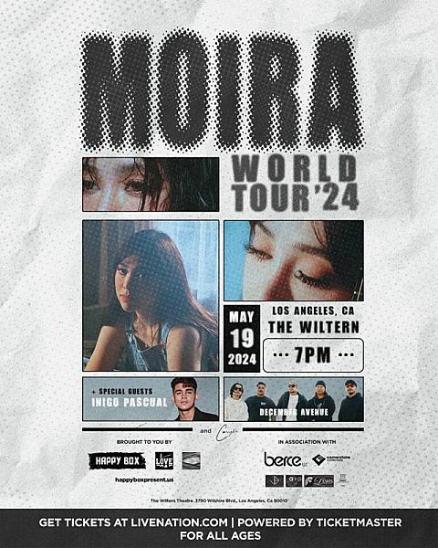 Moira Live in Los Angeles