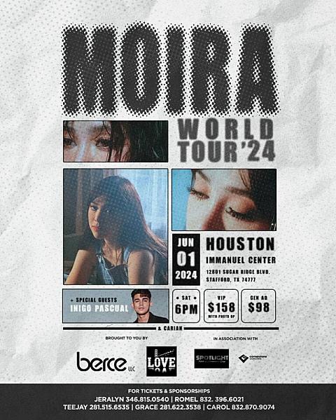 Moira Live in Houston