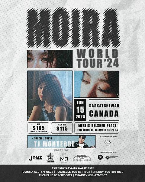 Moira Live in Saskatchewan
