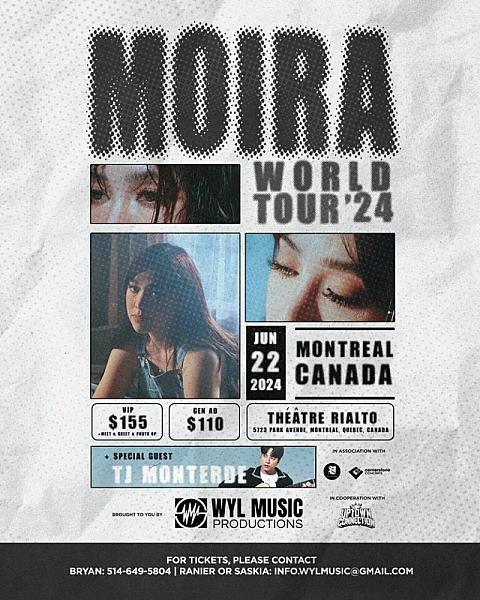 Moira Live in Montreal
