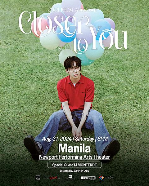 2024 10CM Asia Tour Closer To You Manila
