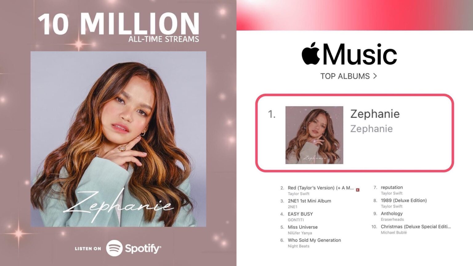 Zephanie marks 10 million streams; drops a self-titled album
