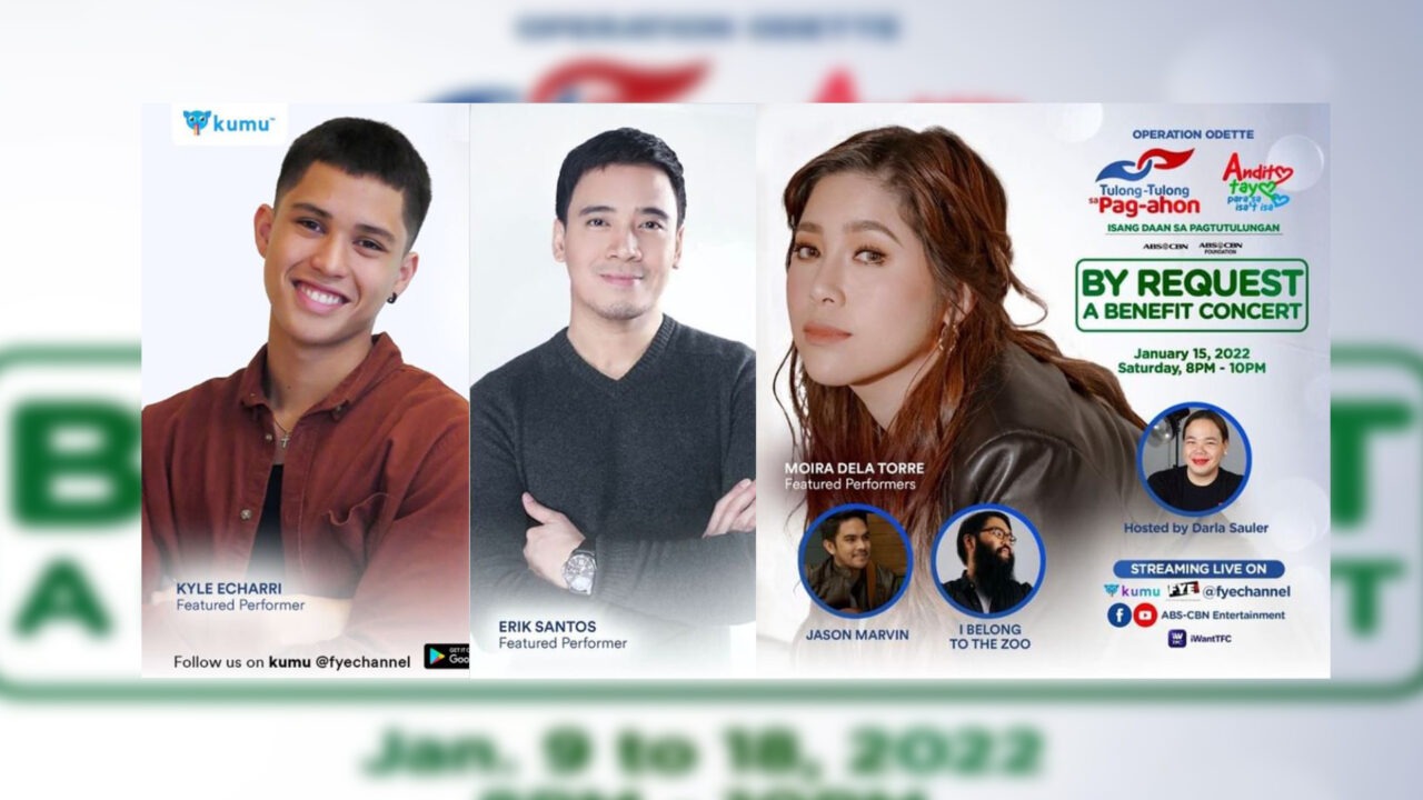 Cornerstone Artists perform in ‘By Request: A benefit Concert’ for victims of Typhoon Odette