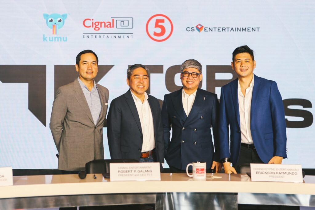CS Entertainment, Kumu, and TV5 Join Forces To Launch “Top Class”