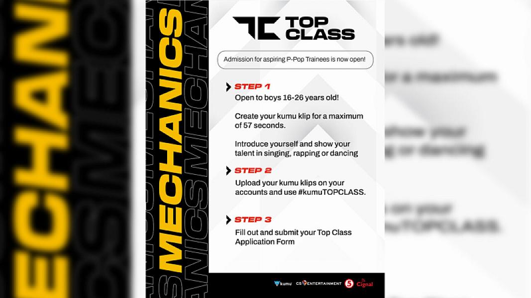 Auditions Are Now Open For “Top Class: The Rise To P-Pop Stardom”