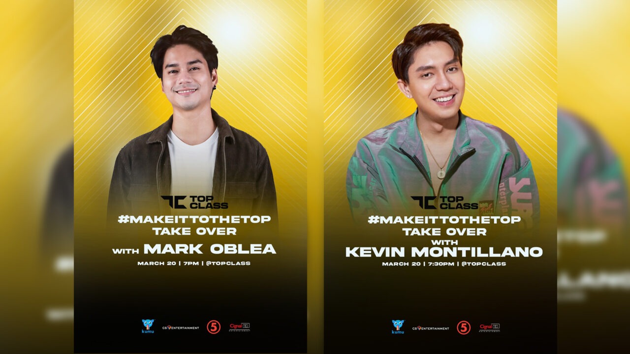 Mark Oblea and Kevin Montillano Take Over the Top Class Kumu Channel