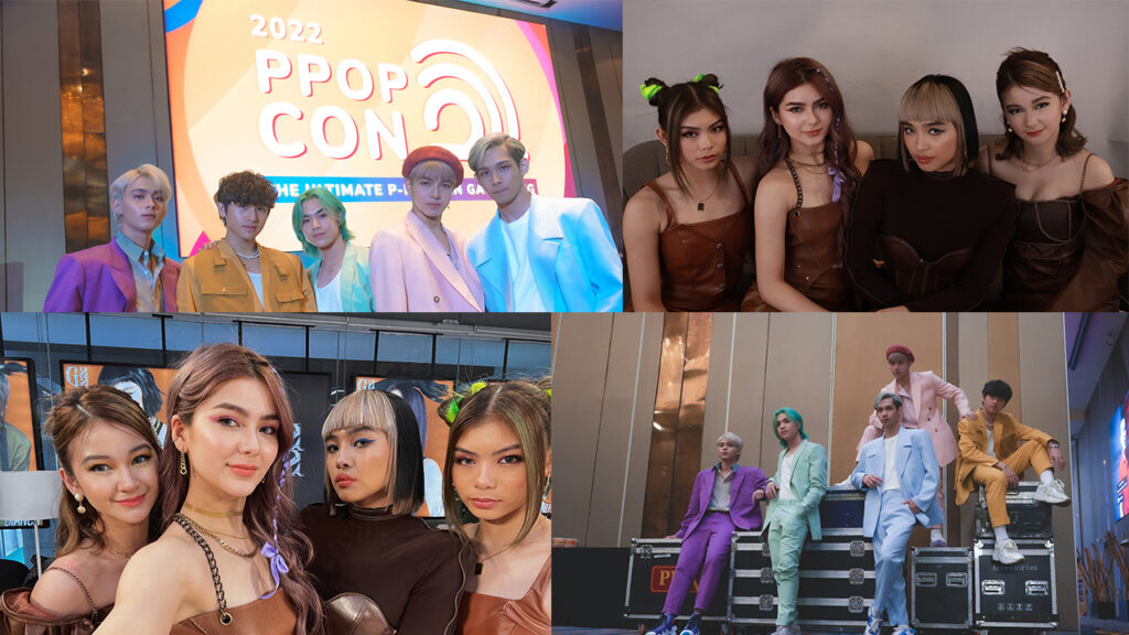 VXON and G22 join 2022 PPOPCON Press Conference