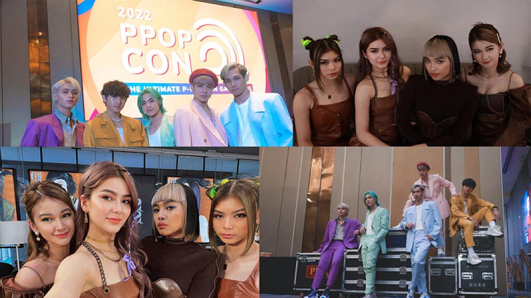 VXON and G22 join 2022 PPOPCON Press Conference