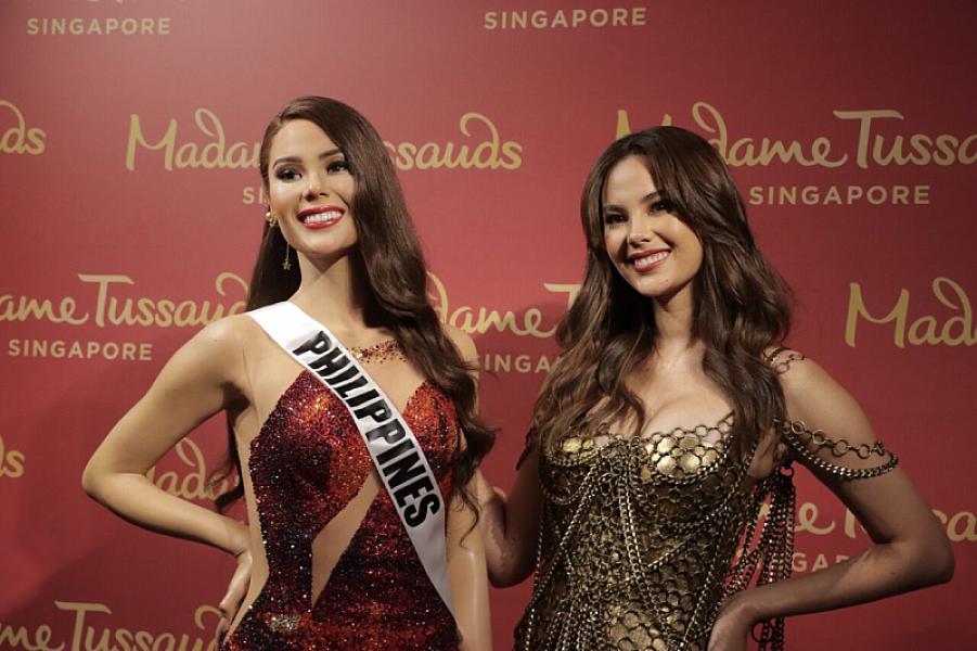Miss Universe 2018 Catriona Gray Gets Own Wax Figure From Madame Tussauds
