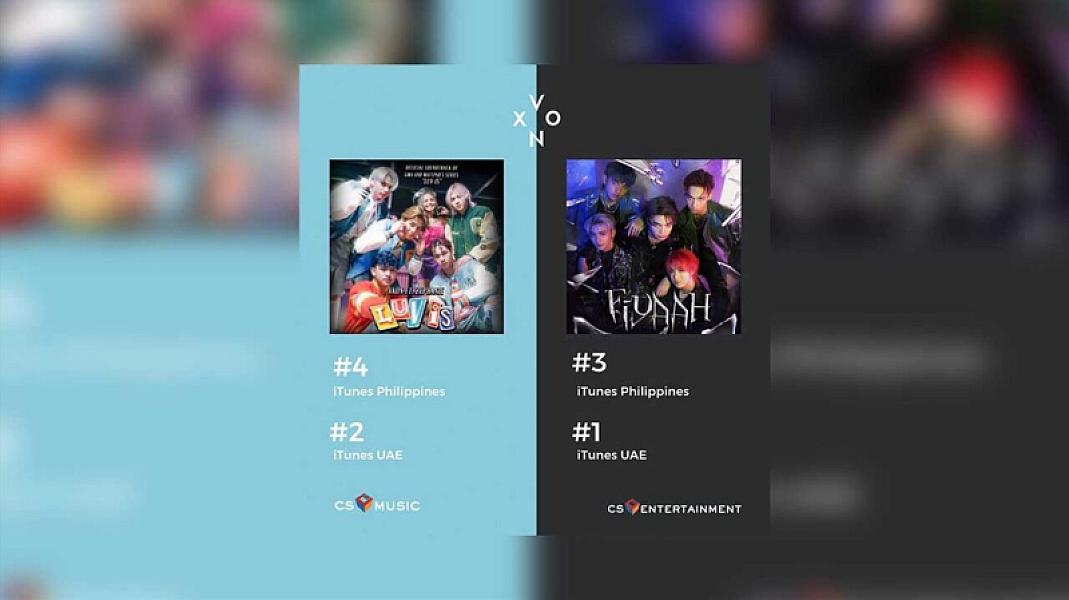 VXON Tops iTunes UAE, PH Hours After Drop Of Their Latest Track, “Fiyaah”