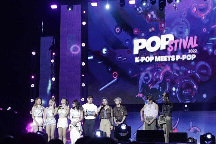 P-Pop Groups VXON and G22 Perform at the K-Pop & P-Pop Fusion Concert POPSTIVAL 2022