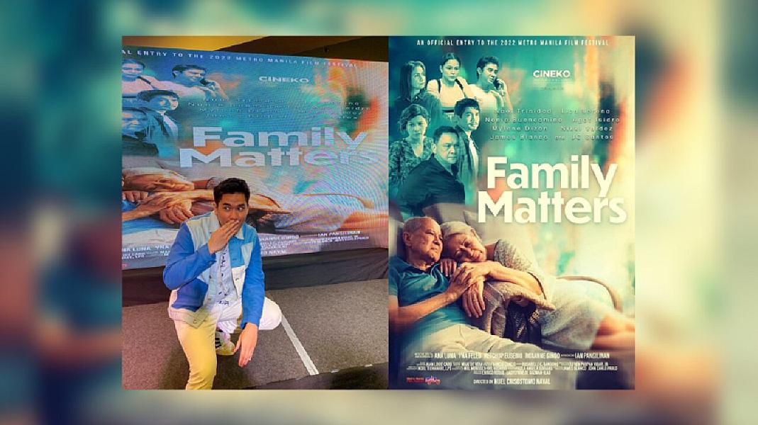 Ian Pangilinan takes on his first film role in MMFF entry ‘Family Matters’