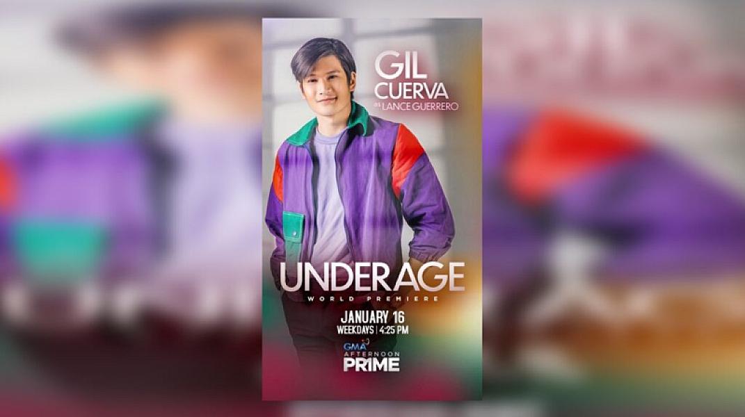 Gil Cuerva to co-star in GMA’s new afternoon prime series ‘Underage’
