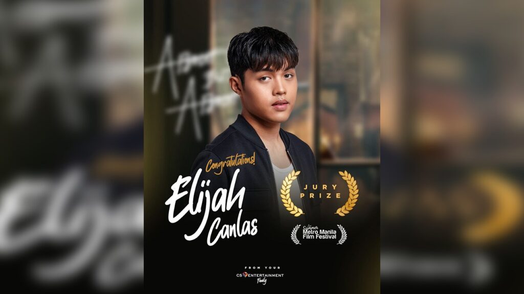 Elijah Canlas wins Jury Prize at 1st Summer MMFF