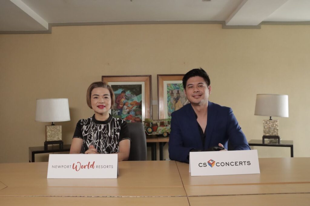 Cornerstone Entertainment, Newport World Resorts come together to bring Manila world-class concerts