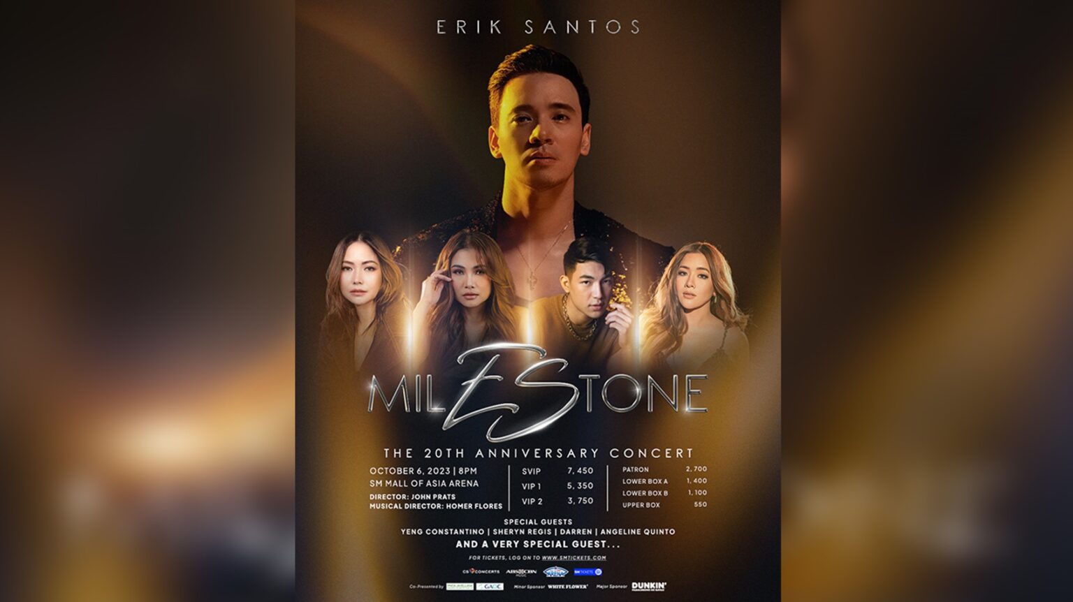 Erik Santos to celebrate 20-year ‘milEStone’ in biggest concert yet