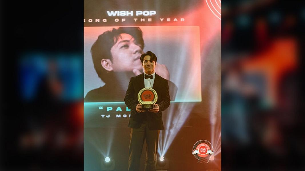 TJ Monterde wins Wish Pop Song of the Year at 9th WMAs