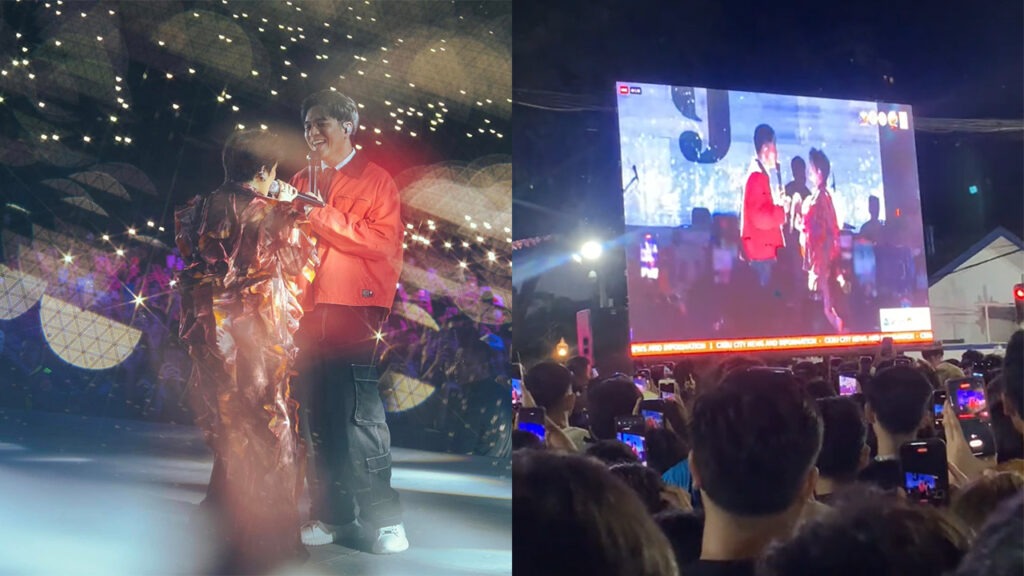 TJ Monterde at KZ Tandingan, patok na patok sa Sinulog