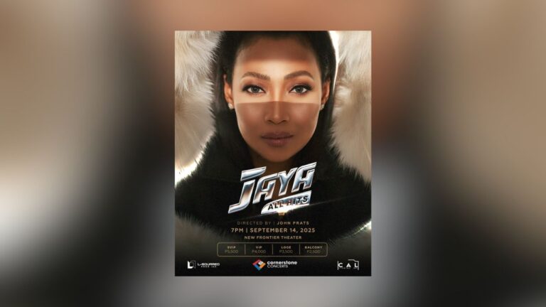 Queen of Soul Jaya comes home with ‘Jaya All Hits’ concert