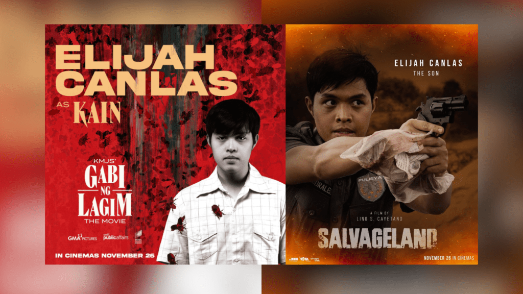 Elijah Canlas stars simultaneously in ‘Gabi ng Lagim’ and ‘Salvageland’
