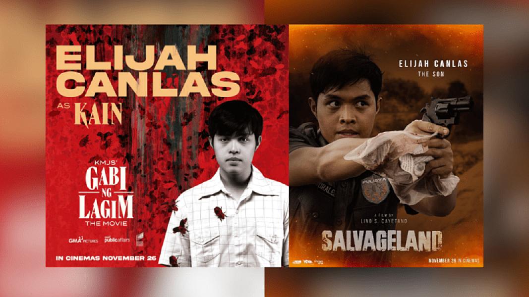 Elijah Canlas stars simultaneously in ‘Gabi ng Lagim’ and ‘Salvageland’