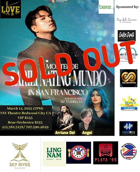 TJ Monterde Sarili Nating Mundo Live in San Francisco Day 2