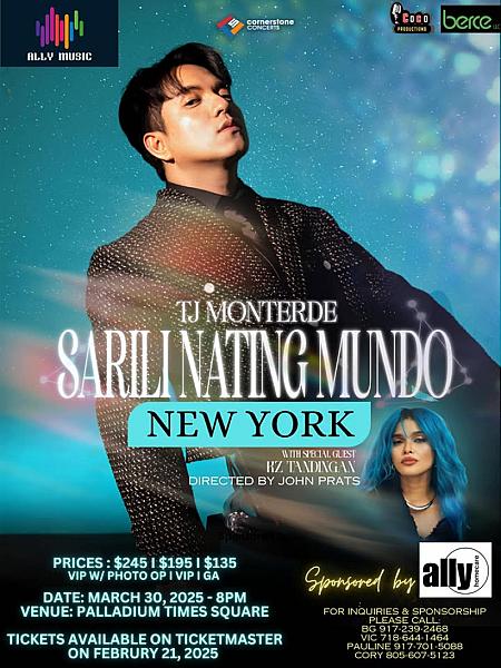 TJ Monterde Sarili Nating Mundo Live in New York