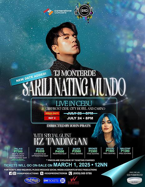 TJ Monterde Sarili Nating Mundo Live in Cebu Day 1