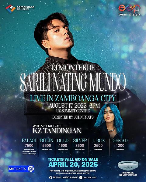 TJ Monterde Sarili Nating Mundo Live in Zamboanga