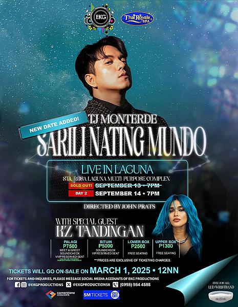 TJ Monterde Sarili Nating Mundo Live in Laguna Day 2