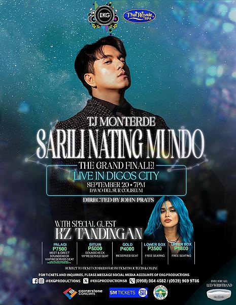 TJ Monterde Sarili Nating Mundo Live in Davao Del Sur