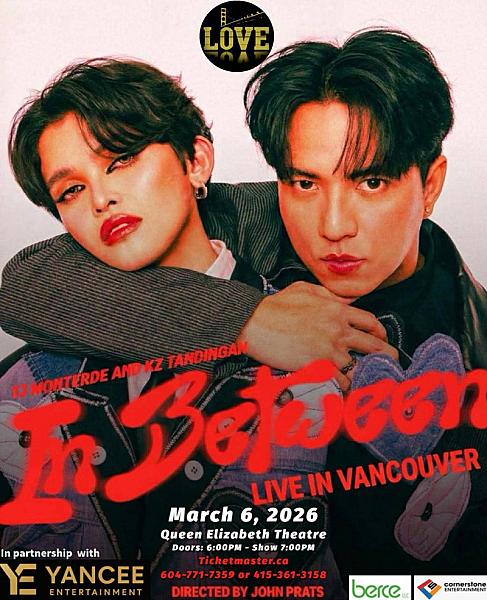 TJ Monterde & KZ Tandingan In Between: Live in Vancouver