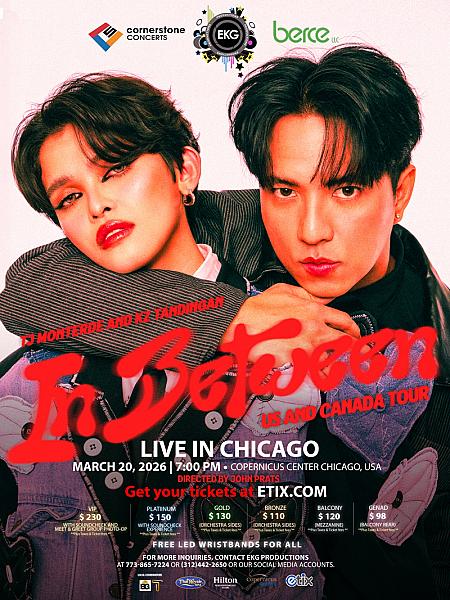TJ Monterde & KZ Tandingan In Between: Live in Chicago