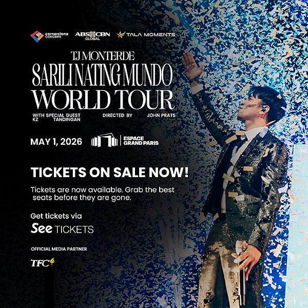 TJ Monterde Sarili Nating Mundo: Live in Paris