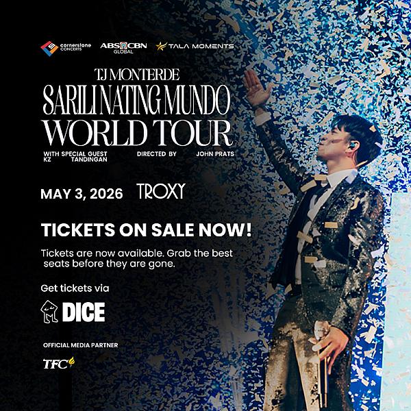 TJ Monterde Sarili Nating Mundo: Live in London