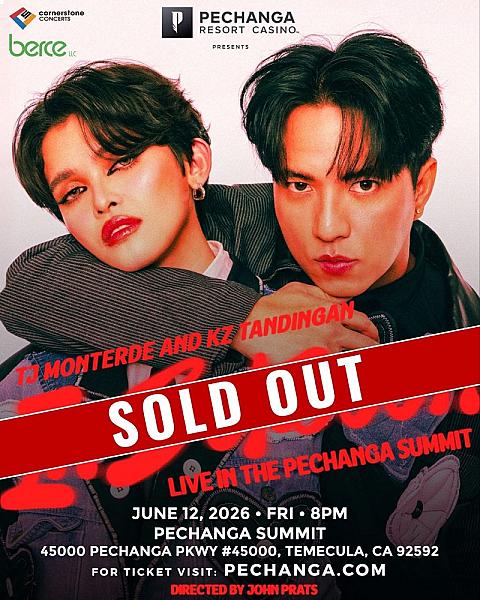 TJ Monterde & KZ Tandingan In Between: Live in Pechanga