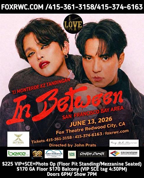 TJ Monterde & KZ Tandingan In Between: Live at the San Francisco Bay Area