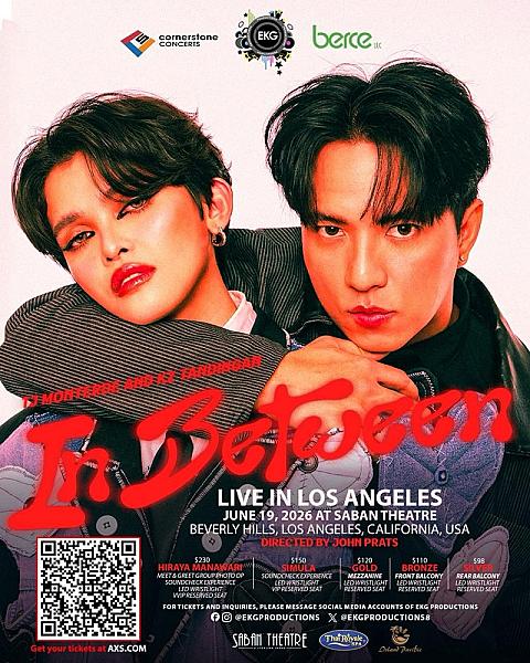 TJ Monterde & KZ Tandingan In Between: Live in Los Angeles