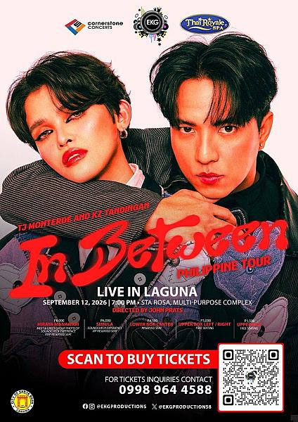 TJ Monterde & KZ Tandingan In Between: Live in Laguna