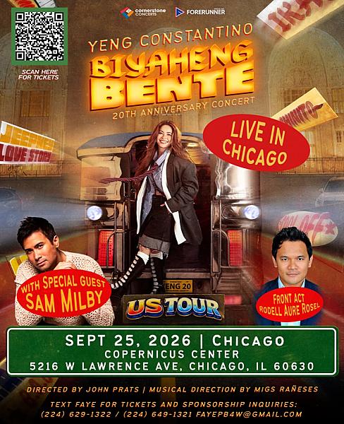 Yeng Constantino Biyaheng Bente: Live in Chicago