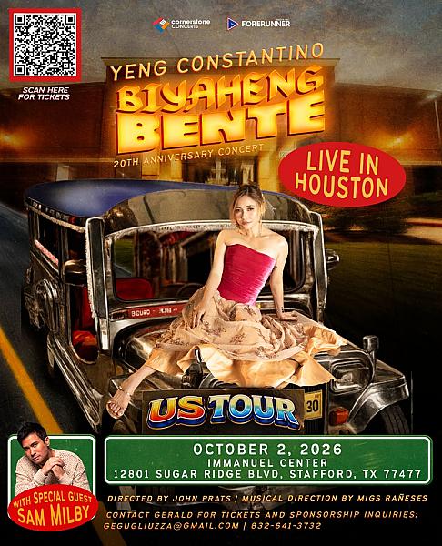 Yeng Constantino Biyaheng Bente Live in Houston 