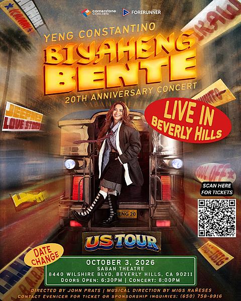 Yeng Constantino Biyaheng Bente Live in Beverly Hills