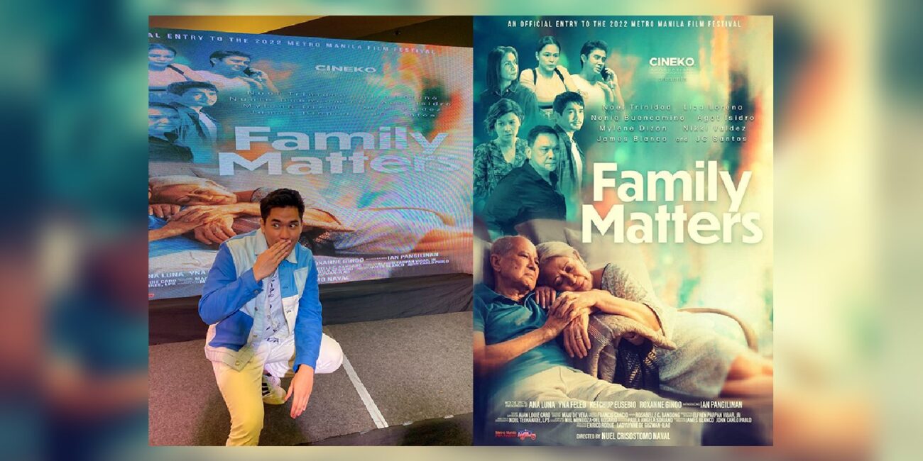 Ian Pangilinan takes on his first film role in MMFF entry ‘Family Matters’